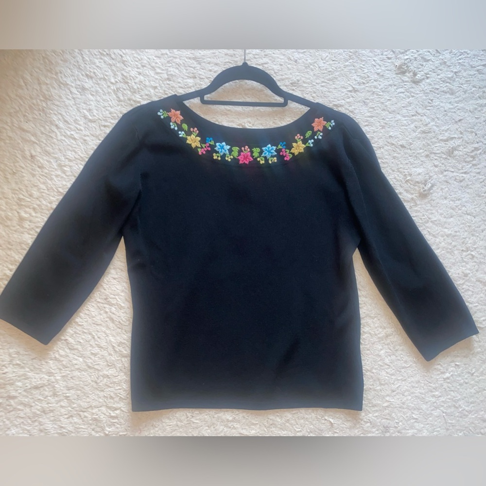 Vintage floral top